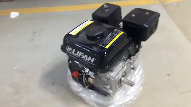 Двигатель Лифан 168F-2 6,5 л/с вал 19 мм под вариатор типа Форвард для снегохода Мухтар смотреть онлайн