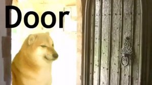 Dorime meme but it’s just door