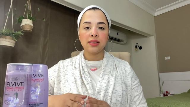 شامبو و بلسم لوريال بالهيالورونيك اسيد ✨ انبهرت من تجربتي ليهم L'Oreal Elvive Hyaluron Moisture