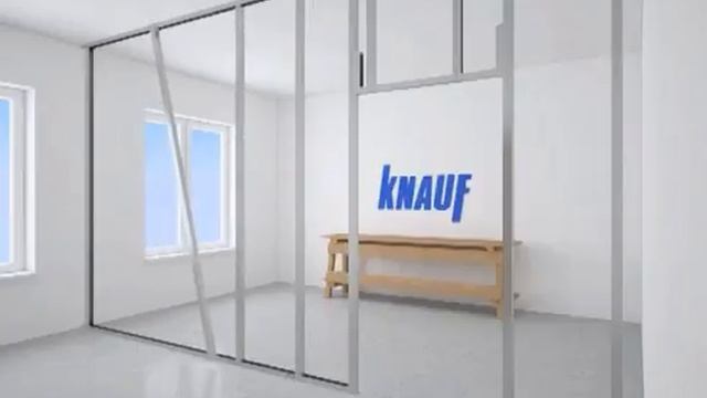 Перегородка из гипсокартона своими руками видео по системе КНАУФ С111 смотреть онлайн