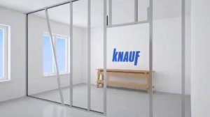 Перегородка из гипсокартона своими руками видео по системе КНАУФ С111