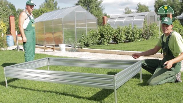 Сборка высокой грядки Ярус