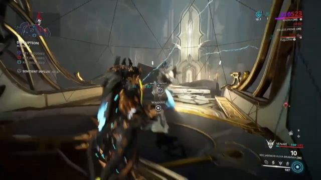 Completing Nightwave 12 Disruption Conduits Challenge смотреть онлайн