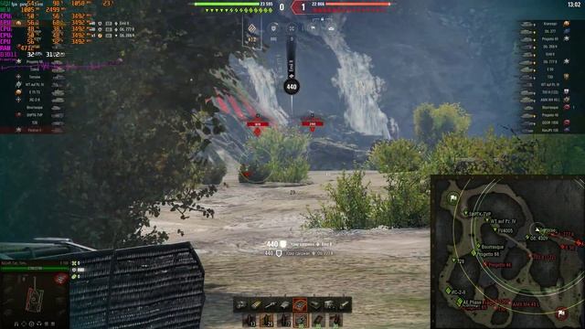 i5 3470 / 8 GB DDR3 1600 MHz / GTX 650 1 GB / World of Tanks смотреть онлайн