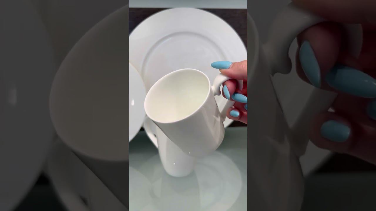 ☕️Кружки и чашки Royal из костяного фарфора — Ваш идеальный выбор для самого вкусного напитка. смотреть онлайн