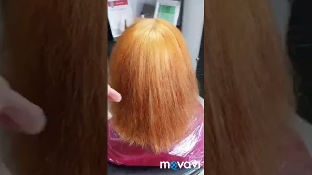 Снятие чорного цвета. 12 часов работы.Скрабирование пигмента с последующим окрашиванием. смотреть онлайн