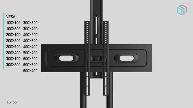 ONKRON Мобильная стойка для телевизора 40-70, TS1551 смотреть онлайн