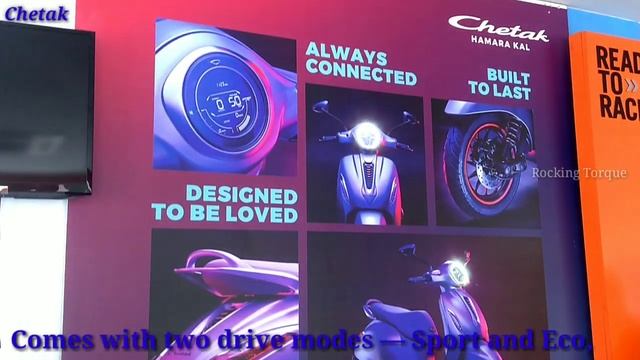 New BAJAJ CHETAK PREMIUM Indigo Metallic Colour / Price / Features and Deatiled Walkaroud. смотреть онлайн