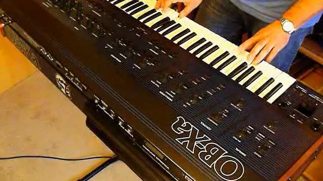 Oberheim OB-Xa Analog Synthesizer (1980) single sound demo смотреть онлайн