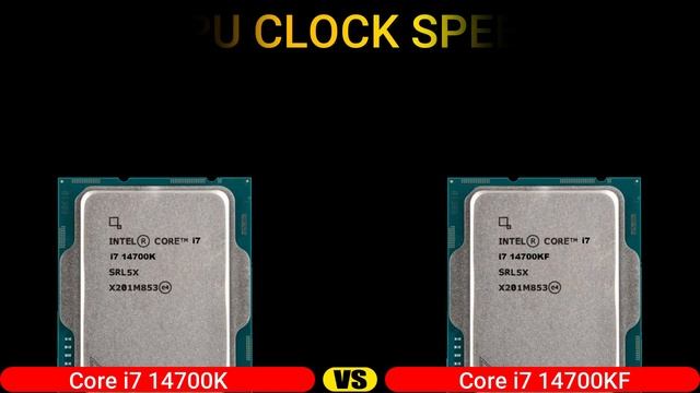 Intel Core I7-14700K Vs I7-14700KF What Is The Update? | Intel | Gaming Cpu