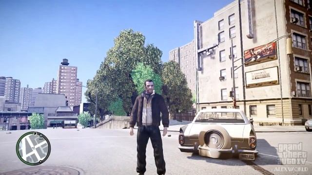 GTA 4 НЕВЕРОЯТНАЯ ГРАФИКА (супер мод). Alexworld смотреть онлайн