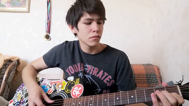 Одинокая гармонь (на гитаре) смотреть онлайн