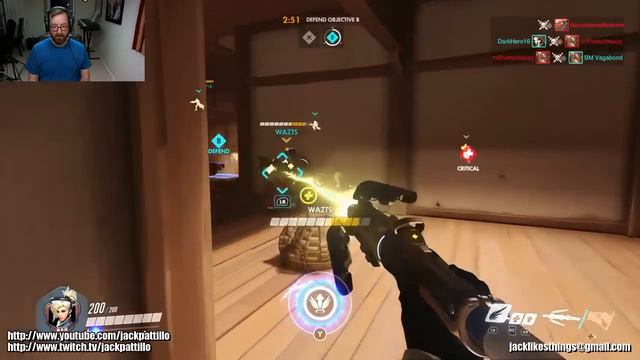 Jack plays some Overwatch with Ryan! (May 30th, 2016) смотреть онлайн