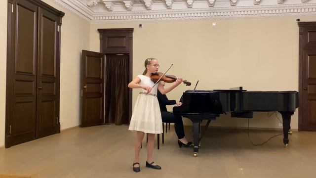 Есения Ефремова (10) Э.Элгар "Салют любви"; К.Бом "Интродукция и Полонез" смотреть онлайн