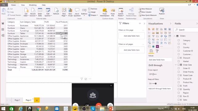 Power BI - Drill Through Filter
