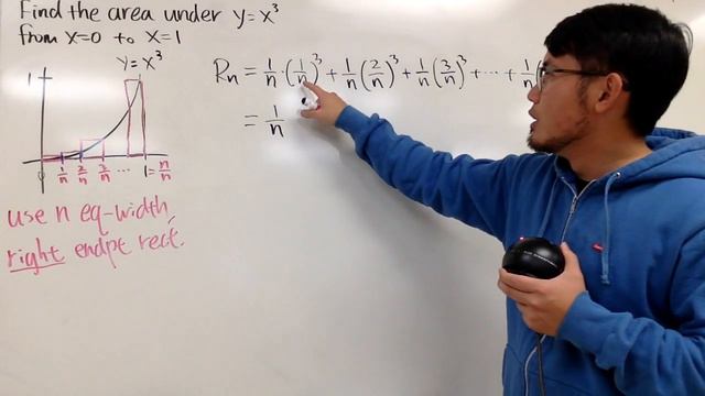 Area under y=x^3 from 0 to 1, Riemann sum vs. Integral Power Rule смотреть онлайн