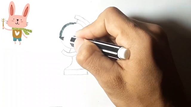 Draw a globe for children.Нарисовать глобус для детей.Bolalar uchun globus rasmini chizish. смотреть онлайн