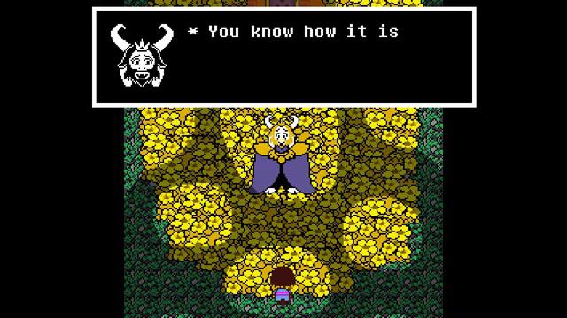 Undertale (True Pacifist) - Asgore: Would you like a cup of tea смотреть онлайн