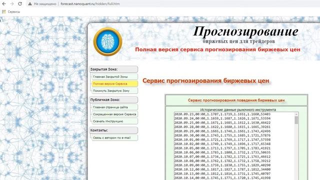 Влияние зашумленности рынка на вероятность правильного прогноза смотреть онлайн