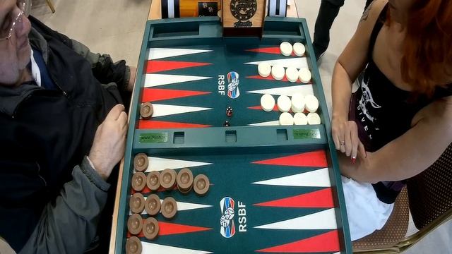 Елена Громенкова - Асатур Закарян. Длинные нарды URAL-OPEN 2022