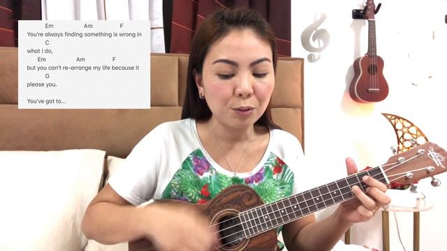 LOVE ME FOR WHAT I AM | UKULELE TUTORIAL (with EASY CHORDS) смотреть онлайн