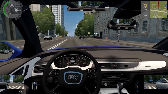 City Car Driving.Audi A6 смотреть онлайн