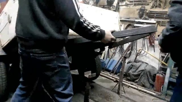 Легковой прицеп БОБЁР. Ремонт дышла-прицепного. смотреть онлайн