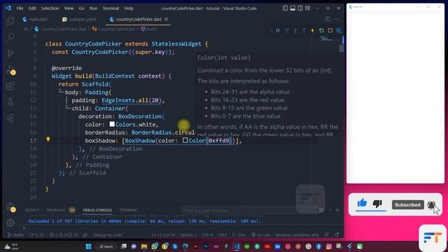 How to display Country Code Picker in Flutter | Beginner Level | Explained смотреть онлайн