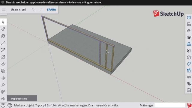 Garagebygge del 5 - Rita med SketchUp - tutorial смотреть онлайн