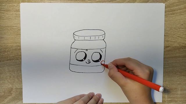 Как нарисовать милую Нутеллу смотреть онлайн