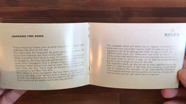 ROLEX GMT Master Booklet 2000 in English code 595.02 + FREE SHIPPING смотреть онлайн