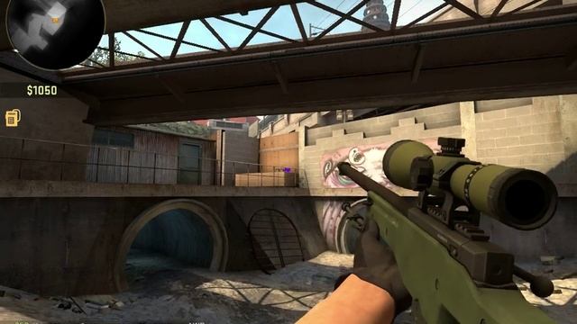 Очень классный прострел на ОверпасеCS:GO