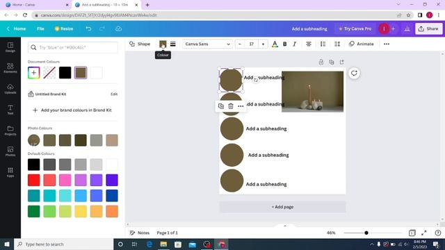 CANVA HACK | Make you own color palette #2023 #vps #visual #solver смотреть онлайн