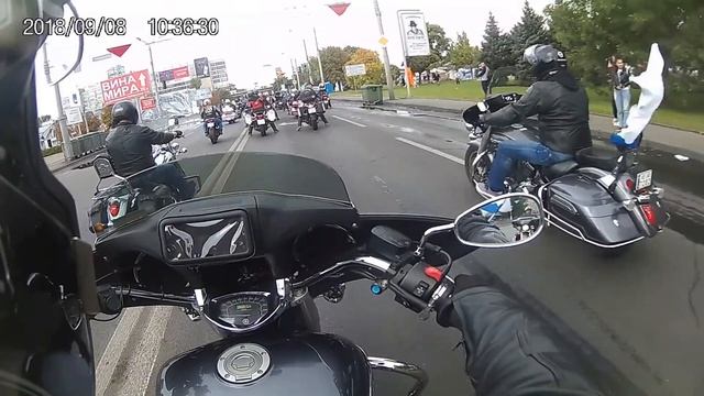 День города Днепр 2018г и Байкеры смотреть онлайн