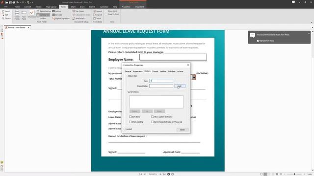 Nitro Pro: Form Fields смотреть онлайн