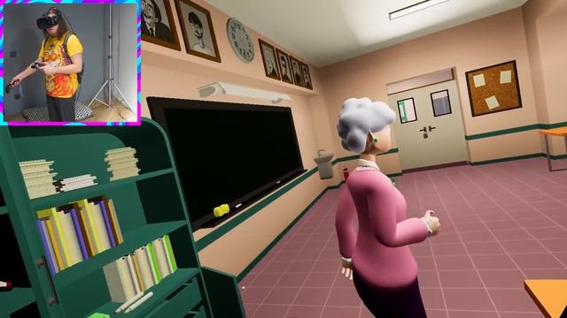 НЕПОСЛУШНЫЙ УЧЕНИК ПРИНЁС КОТА НА УРОК! (Bad Boy Simulator VR) смотреть онлайн