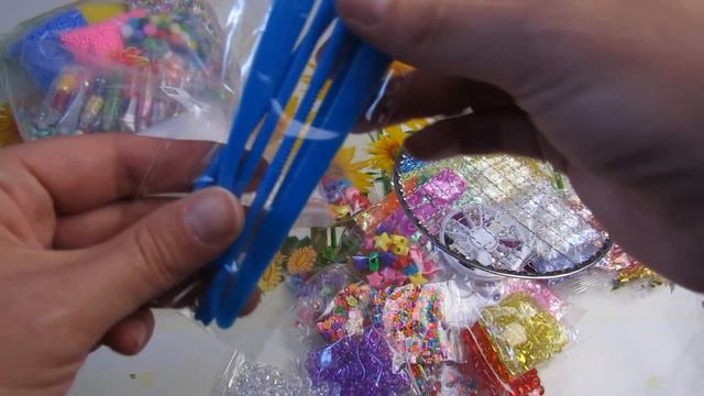 НАБОР ДЛЯ ИЗГОТОВЛЕНИЯ СЛАЙМА С АЛИЭКСПРЕСС | ОБЗОР НА КИТАЙСКИЕ ДОБАВКИ ДЛЯ СЛАЙМА смотреть онлайн