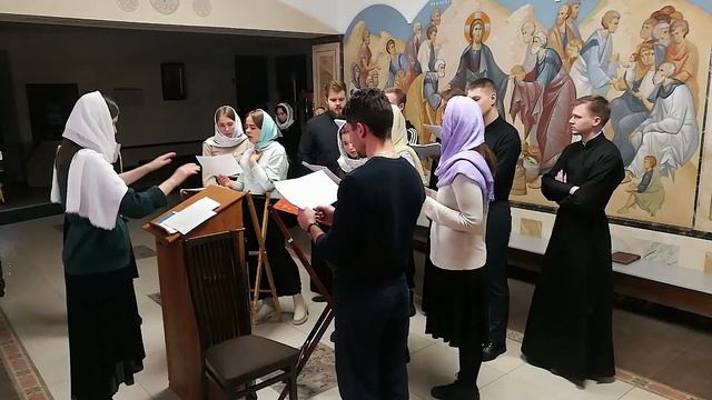 Всенощное бдение в храме МинДА (24 декабря 2022 года) смотреть онлайн