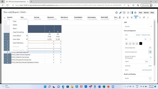 Oracle Narrative Reporting Form10k Reports | Oracle Statutory Reporting using Narrative Reporting смотреть онлайн