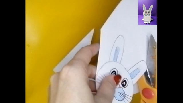 "Умка" 5.02.2022г. Аппликация "Зайка" !!!ссылка на шаблон в описании!!! смотреть онлайн