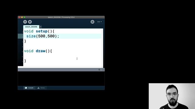 Creative Coding Essentials - Setup and Draw (Processing Tutorial) смотреть онлайн