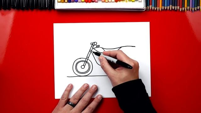 How To Draw A Dirt Bike смотреть онлайн