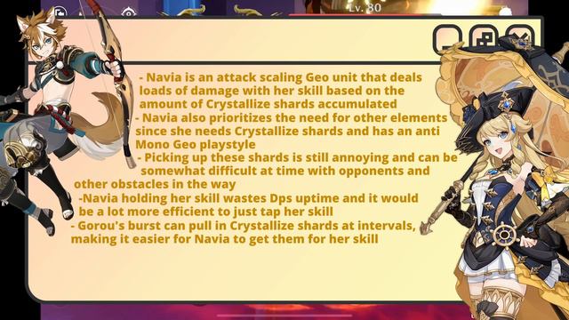 Powerful Duos: Navia and Gorou смотреть онлайн