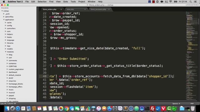 Build an online shop with Codeigniter part 104 change order status смотреть онлайн