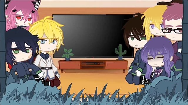 [• Seraph of the end react ? • mikayuu • manga spoil • 1/1 •] смотреть онлайн