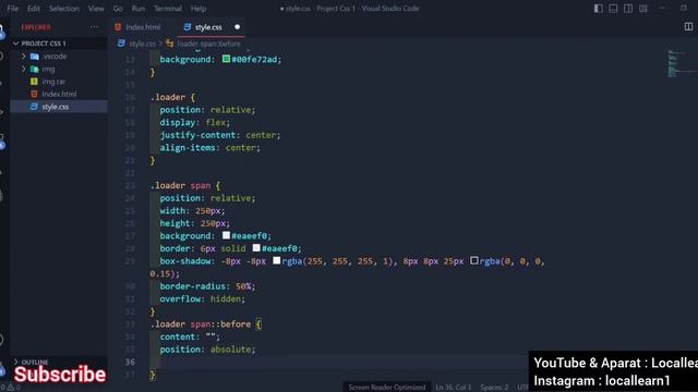 Neumorphism Gradient Loading Animation || HTML & CSS & JAVASCRIPT смотреть онлайн