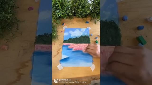 Рисуем пастелью✨ смотреть онлайн