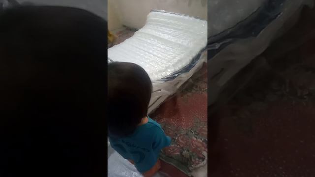 review kasur ajaib nya "Ameera" spring bed uk 160*200 ajaiibb😲 смотреть онлайн