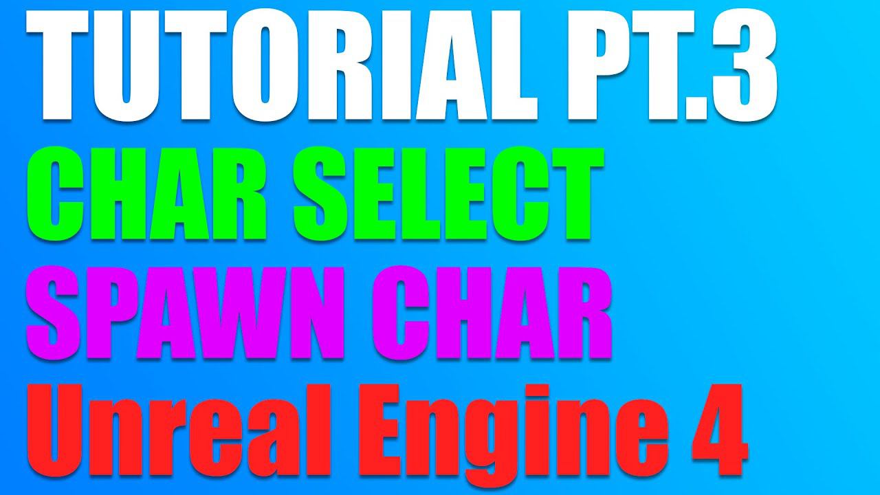 Создаём меню для выбора персонажа часть 3 / Character select part 3 / Unreal Engine 4 смотреть онлайн