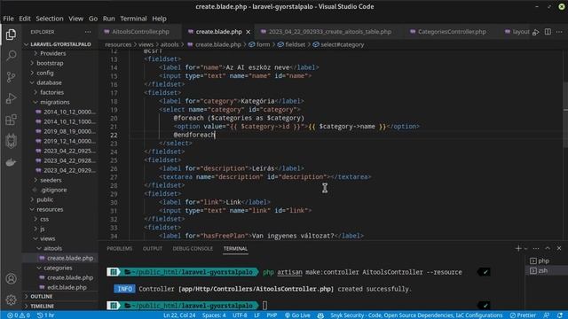Laravel gyorstalpaló смотреть онлайн